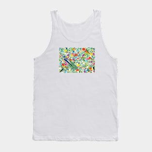 Birds and Butterflies Tank Top